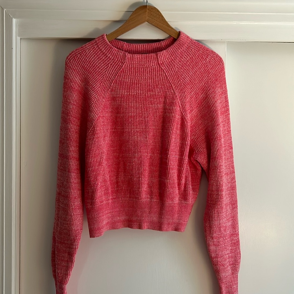 Free people pink sweater